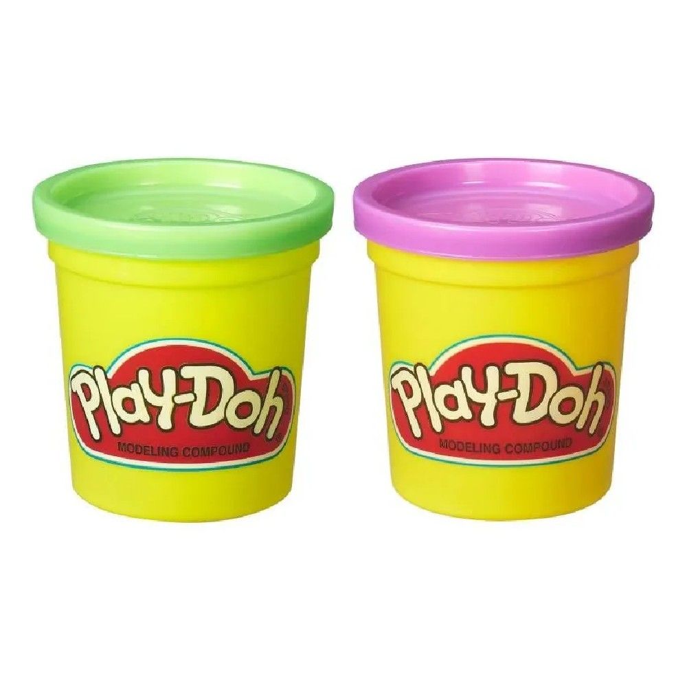 Play-Doh Massa de Modelar Verde e Violeta - Hasbro - Imagem 2