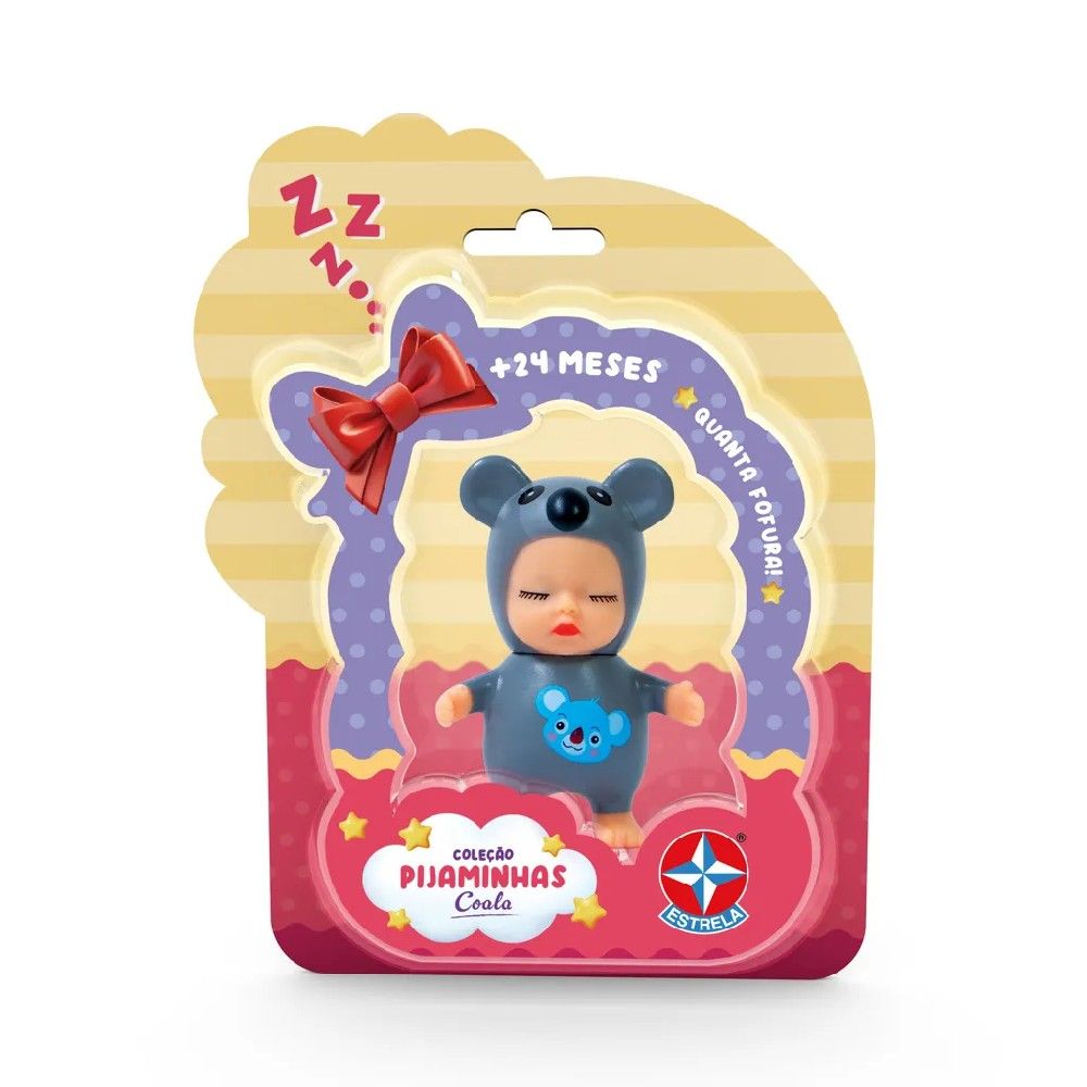 Coleção Pijaminhas Mini Boneca Coala - Estrela