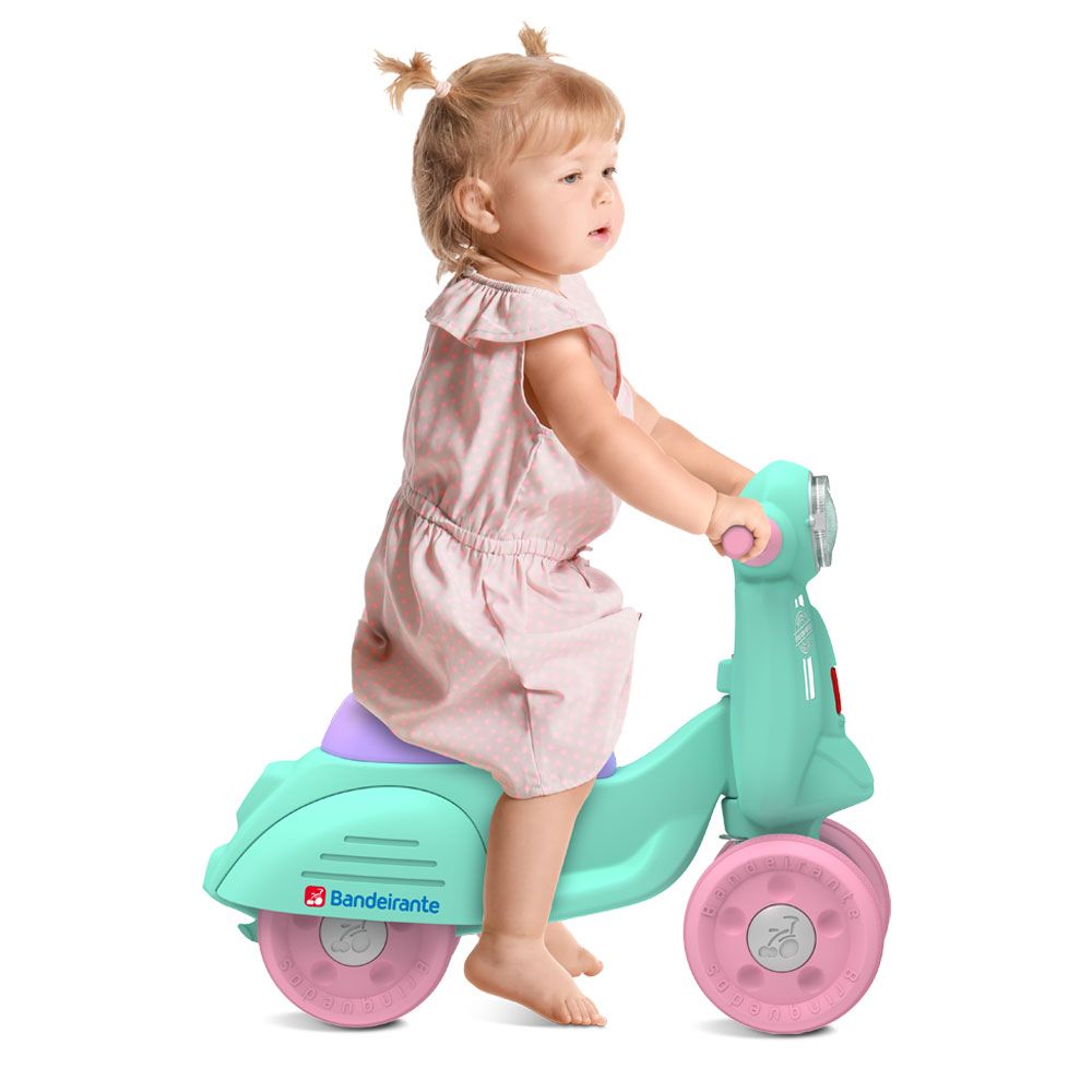 Baby Bike Equilíbrio Banderetta Menta - Bandeirante - Imagem 2
