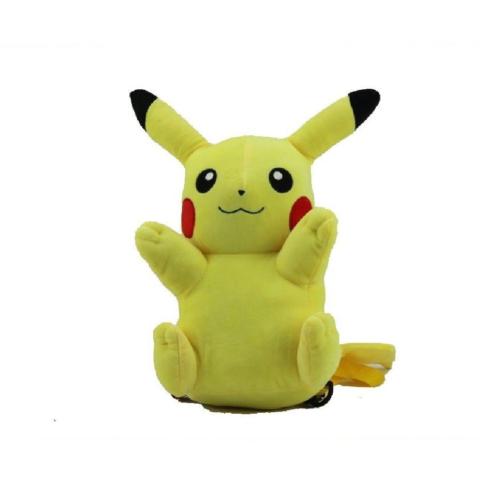Mochila Pelúcia Pokémon Pikachu - BBR Toys - Imagem 2