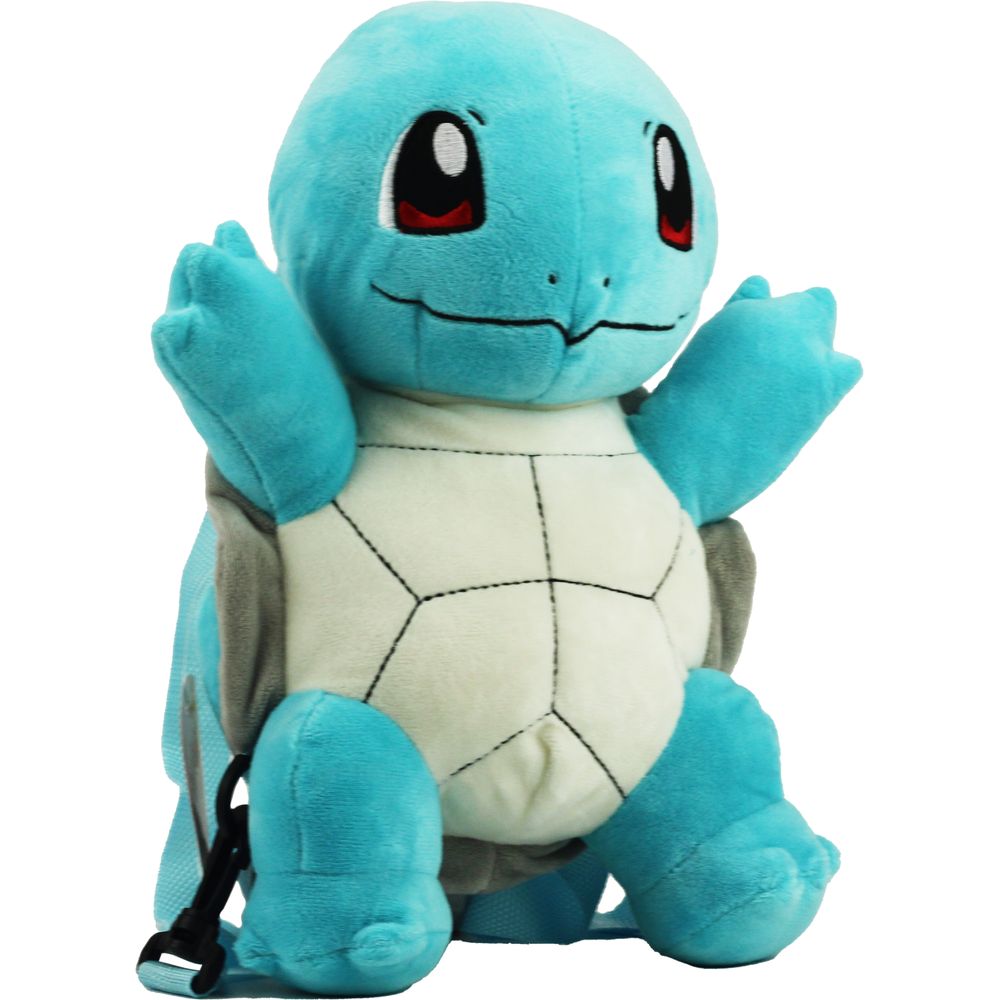 Mochila Pelúcia Pokémon Squirtle - BBR Toys