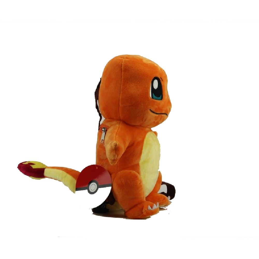 Mochila Pelúcia Pokémon Charmander - BBR Toys - Imagem 2