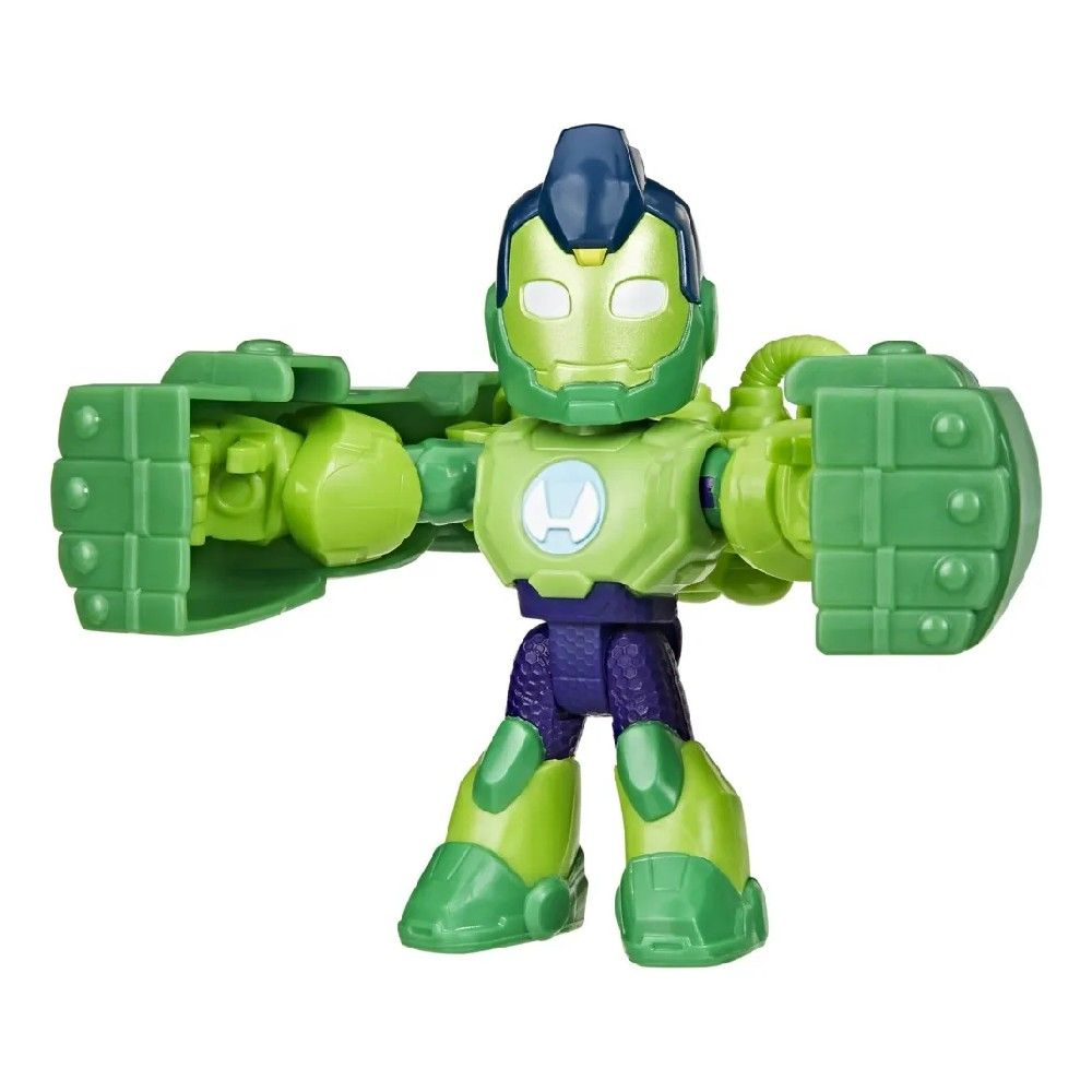 Figura Marvel Iron Man Awesome Friends Hulk - Hasbro - Imagem 2