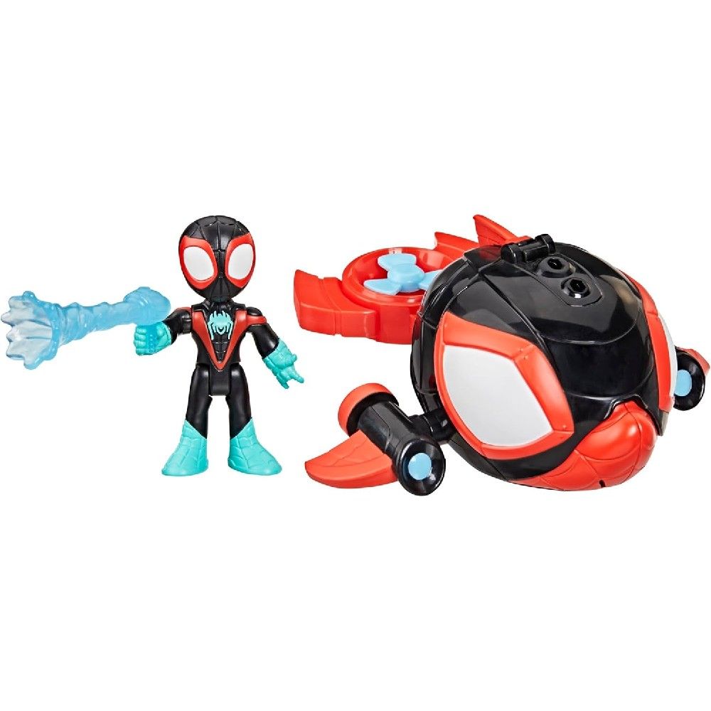Figura e Veículo Marvel waterwebs Golfinho Giratório - Hasbro