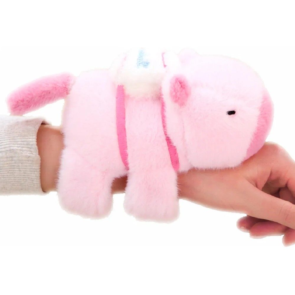 Pulseira Capivara Rosa com Mochilinha Baseball - BBR Toys - Imagem 2