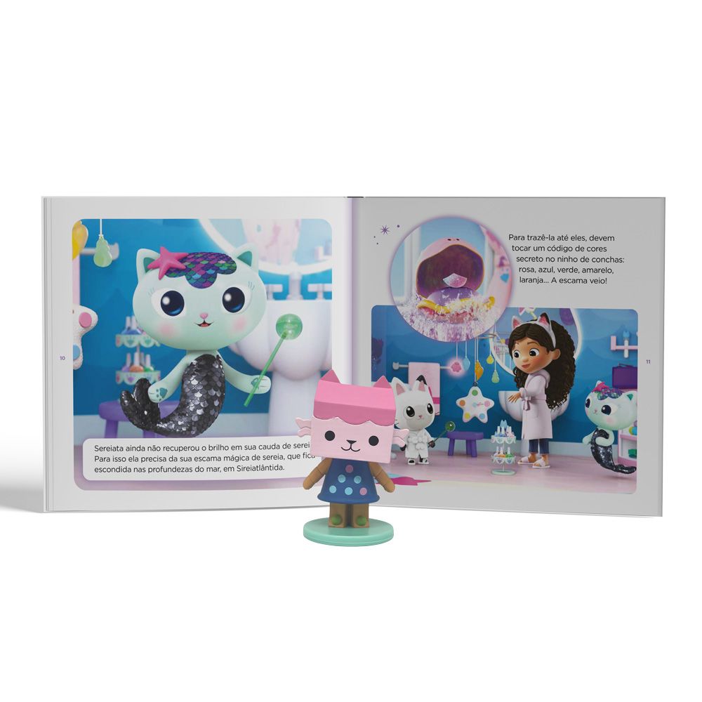 Gabbys Dollhouse Livro Sereiata - Fun Divirta-se - Imagem 3