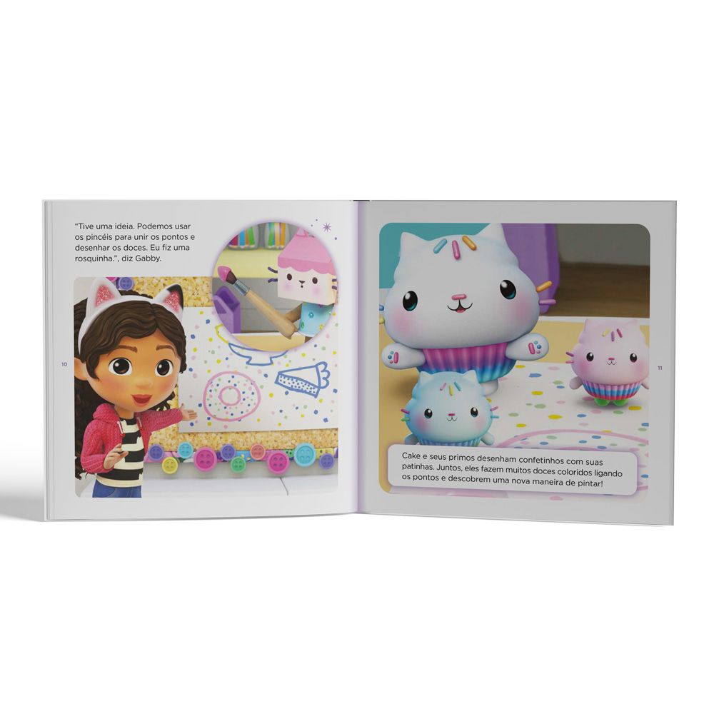 Gabbys Dollhouse Livro Os Primos do Cake - Fun Divirta-se - Imagem 5
