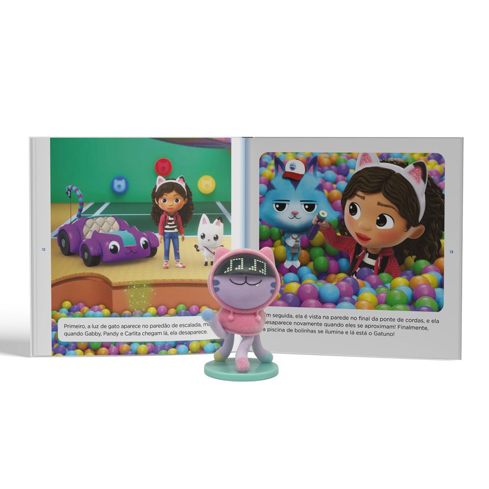 Gabbys Dollhouse Livro Escola de Gatos - Fun Divirta-se - Imagem 3