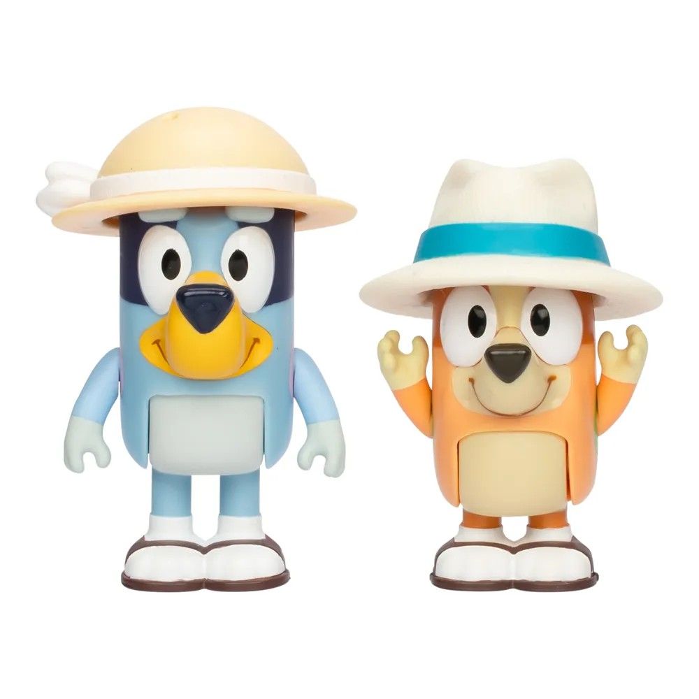 Bluey Kit 2 Bonecos de Férias - Candide - Imagem 3