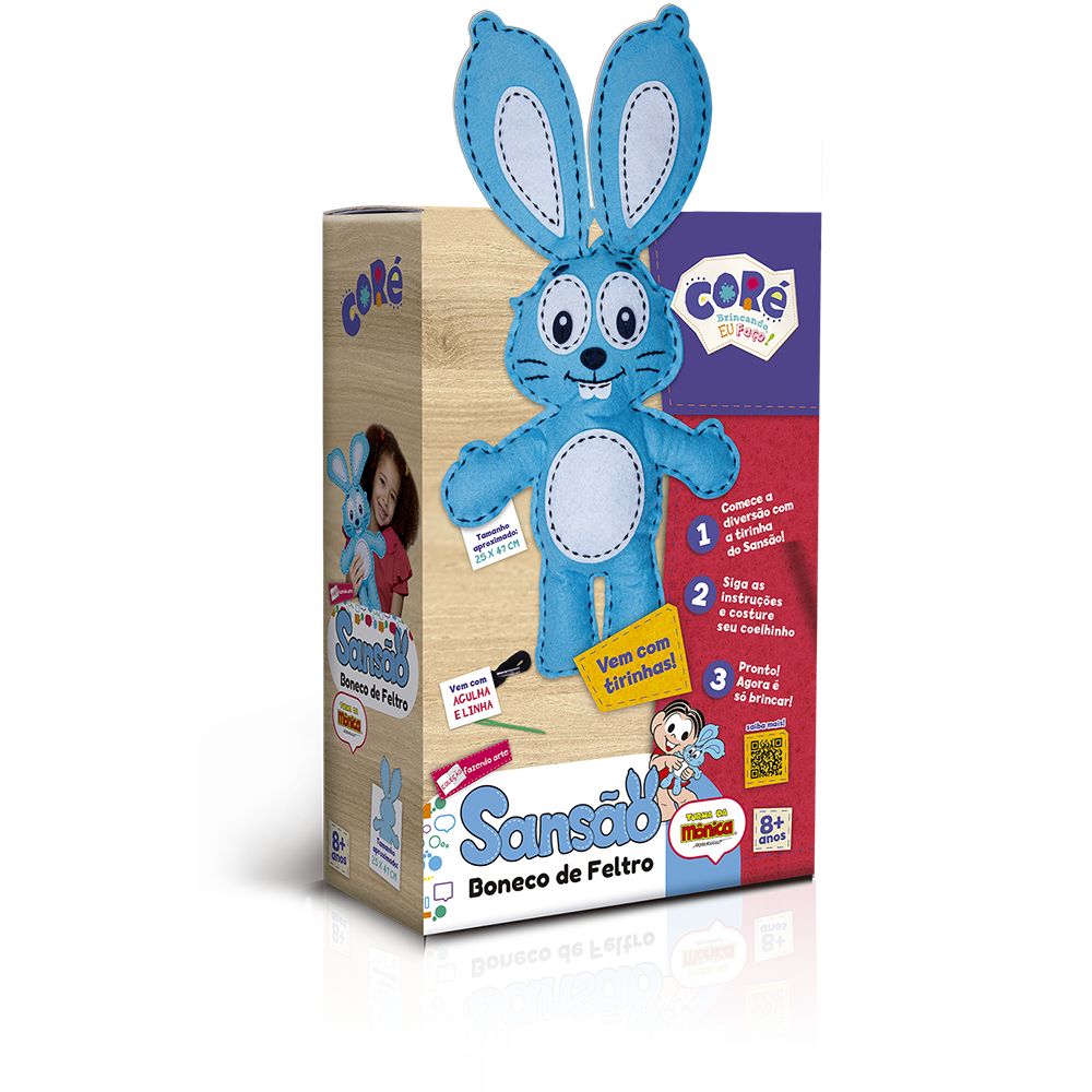 Boneco de Feltro Sansão - Toyster
