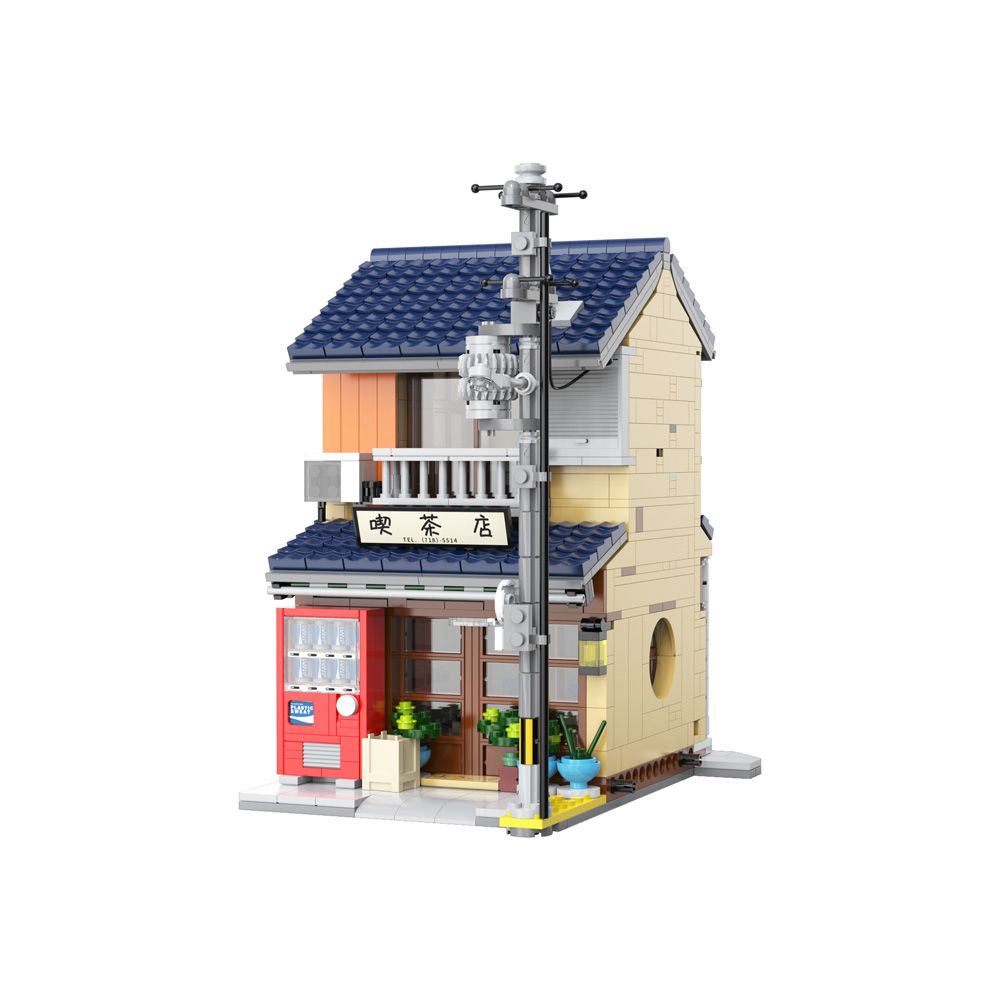 CaDA Blocos de Montar Casa de Chá Japonesa - Fun Divirta-se - Imagem 2