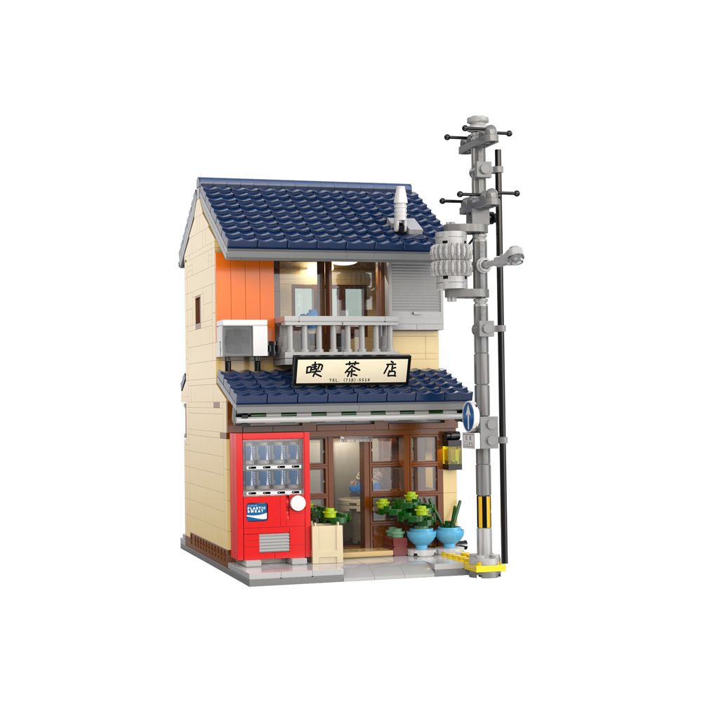 CaDA Blocos de Montar Casa de Chá Japonesa - Fun Divirta-se - Imagem 5