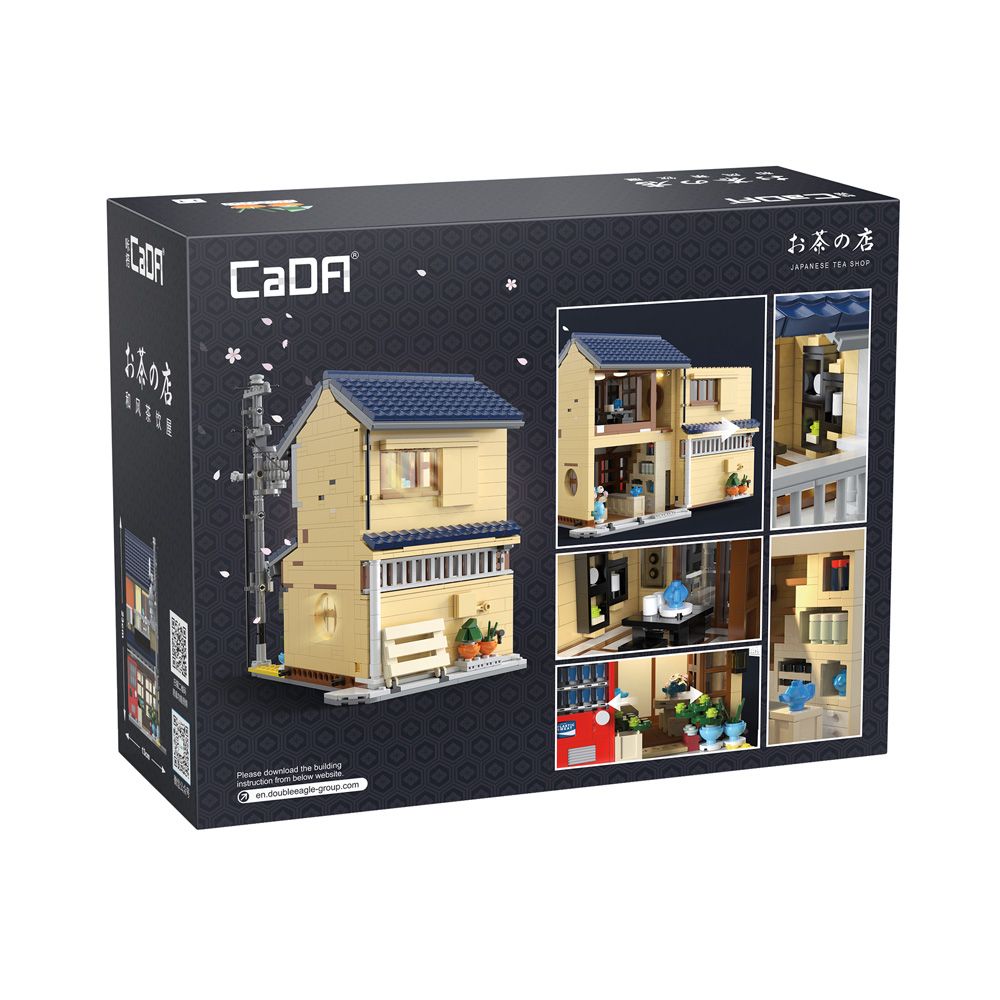 CaDA Blocos de Montar Casa de Chá Japonesa - Fun Divirta-se - Imagem 7