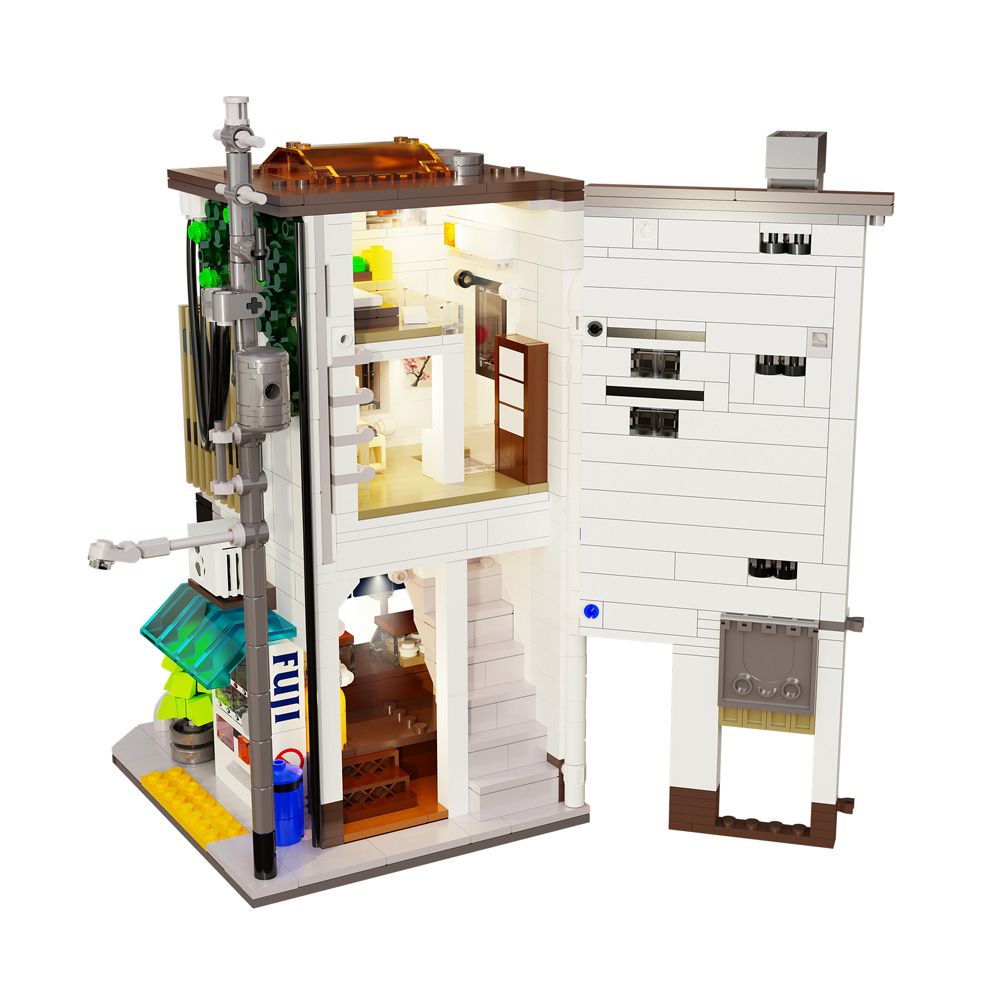 CaDA Blocos de Montar Casa de Pães Japoneses - Fun Divirta-se - Imagem 6