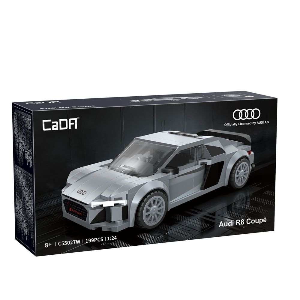 CaDA Blocos de Montar Carro Audi R8 Coupe - Fun Divirta-se - Imagem 6