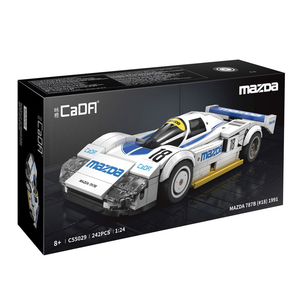 CaDA Blocos de Montar Carro Mazda 787B 1991 - Fun Divirta-se - Imagem 6