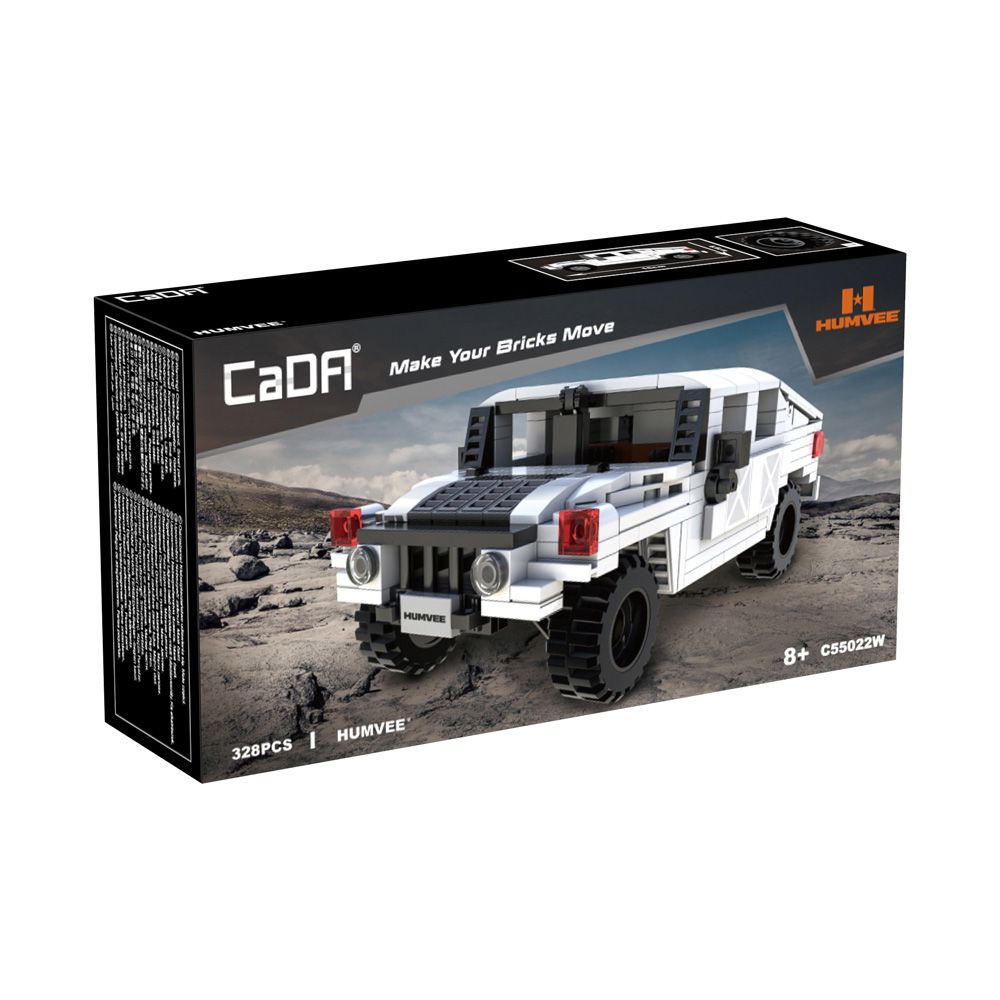 CaDA Blocos de Montar Carro Humvee - Fun Divirta-se - Imagem 4