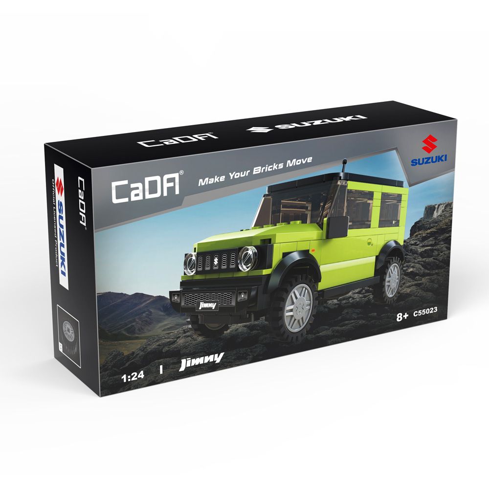 CaDA Blocos de Montar Carro Jimny - Fun Divirta-se - Imagem 4