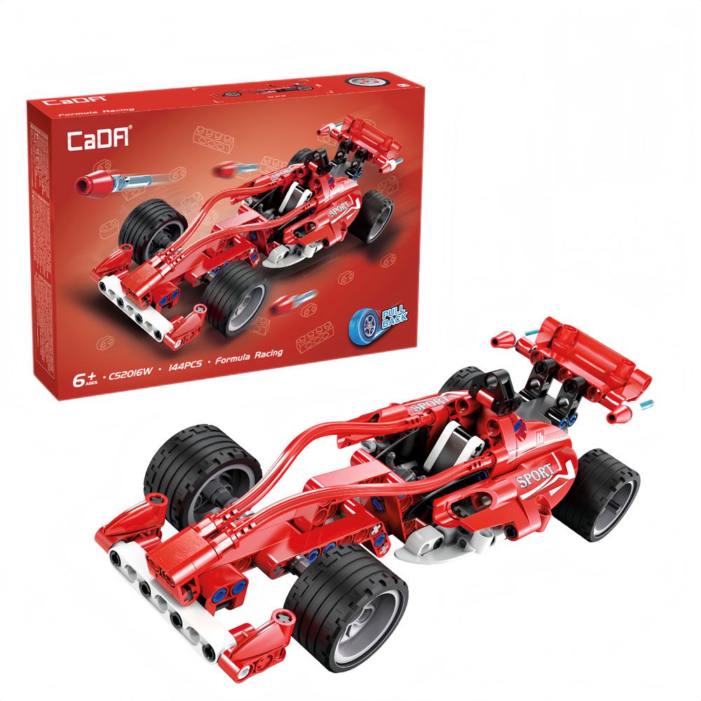 CaDA Blocos de Montar Carro Corrida Fórmula Racing - Fun Divirta-se