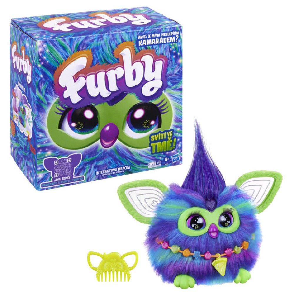 Furby Pelúcia Interativa Galaxy - Hasbro