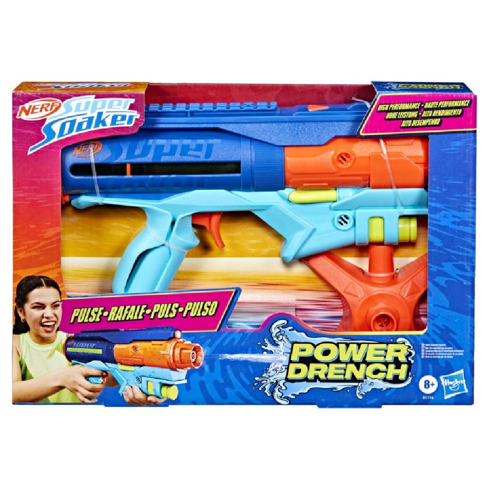 Lança Água Nerf Super Soaker Power Drench - Hasbro - Imagem 3
