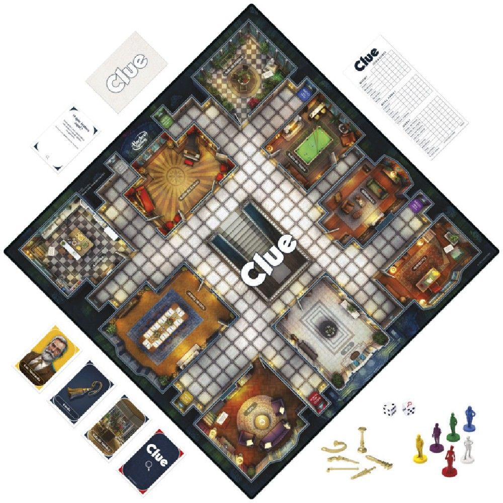 Jogo Clue Clássico - Hasbro - Imagem 2