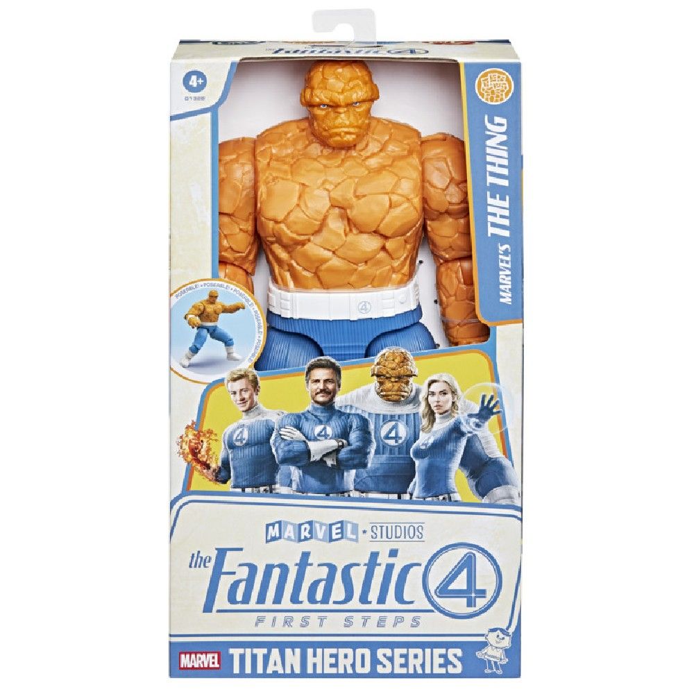 Figura Marvel Titan O Coisa Quarteto Fantástico - Hasbro - Imagem 4