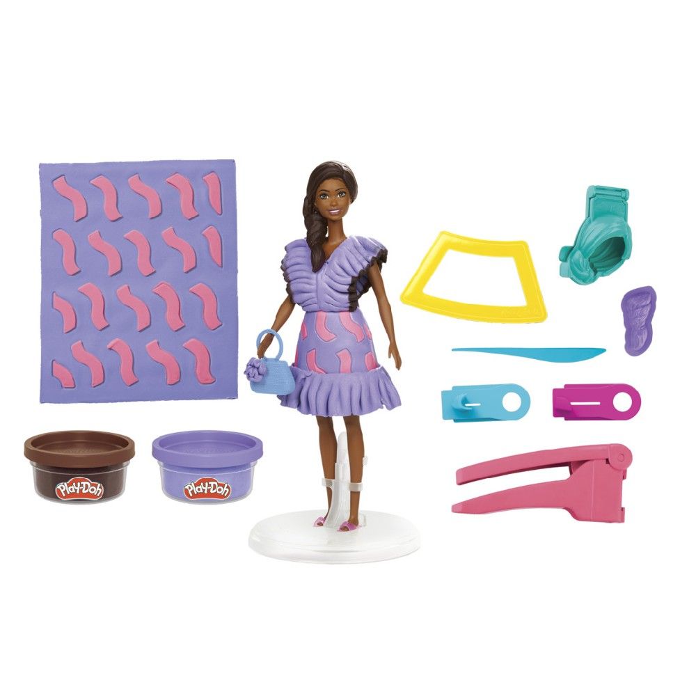 Massa de Modelar Play-Doh Barbie Babados da Moda - Hasbro - Imagem 2