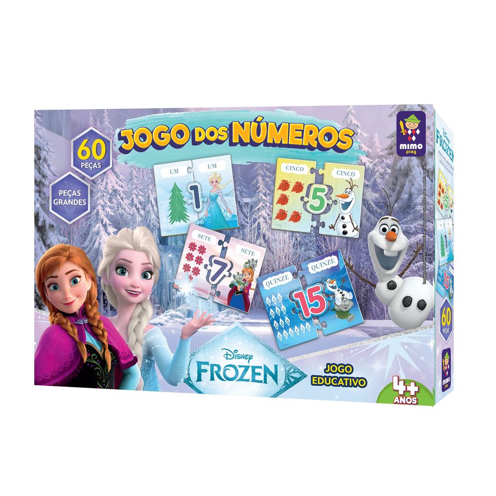 Jogo dos Números Frozen - Mimo