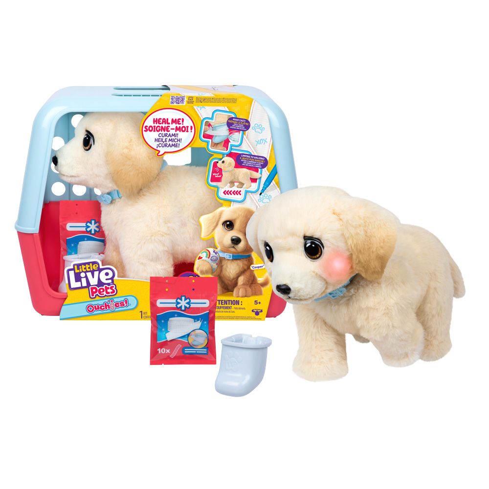 Little Live Pets Ouchies Retriever - Fun Divirta-se