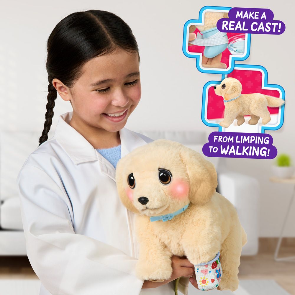 Little Live Pets Ouchies Retriever - Fun Divirta-se - Imagem 6