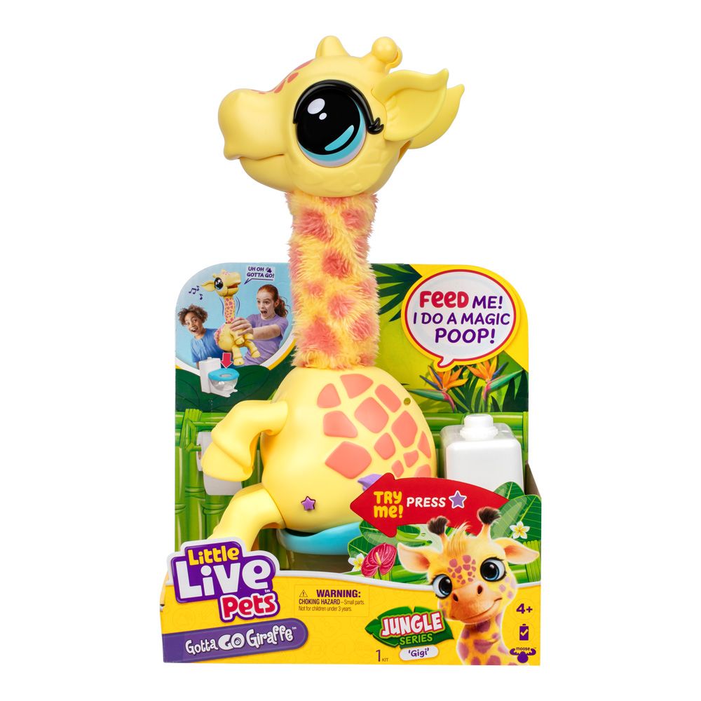 Little Live Pets Gotta Go Girafa - Fun Divirta-se - Imagem 6