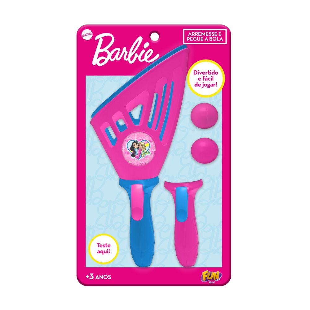 Barbie Jogo Arremesse e Pegue a Bola - Fun Divirta-se