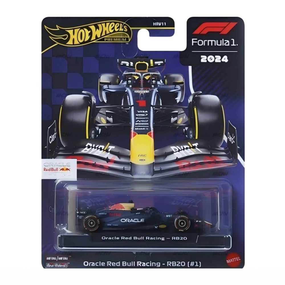Hot Wheels Fórmula 1 Oracle Red Bull Racing RB20 (#1) - Mattel