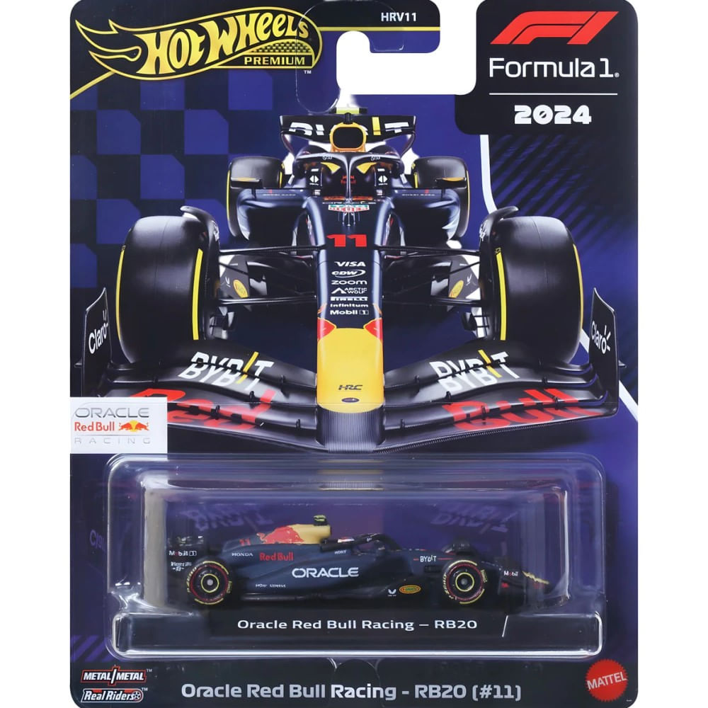 Hot Wheels Fórmula 1 Oracle Red Bull Racing RB20 (#11) - Mattel