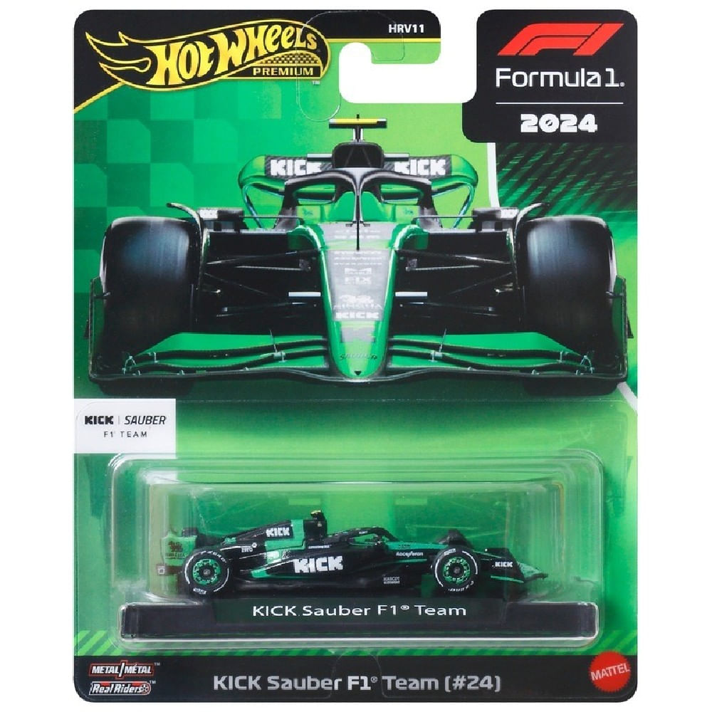 Hot Wheels Fórmula 1 Kick Sauber F1 Team (#24) - Mattel
