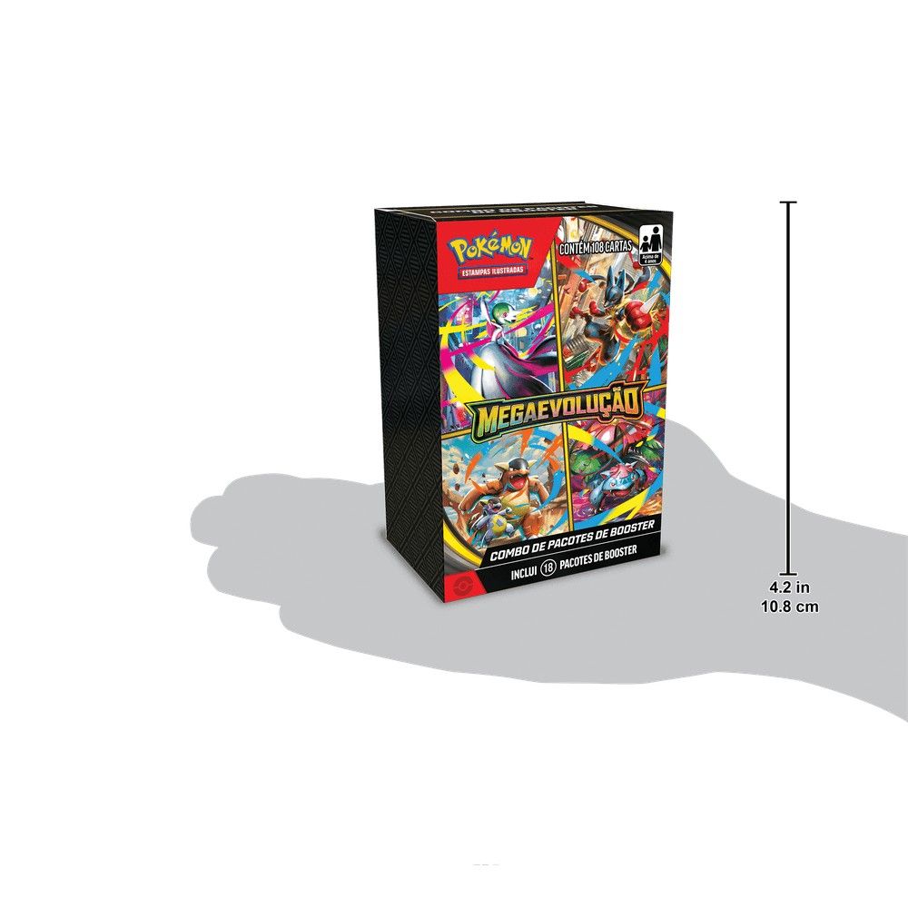 Pokémon Combo de Booster Mega Evolução 1 - Copag - Imagem 2