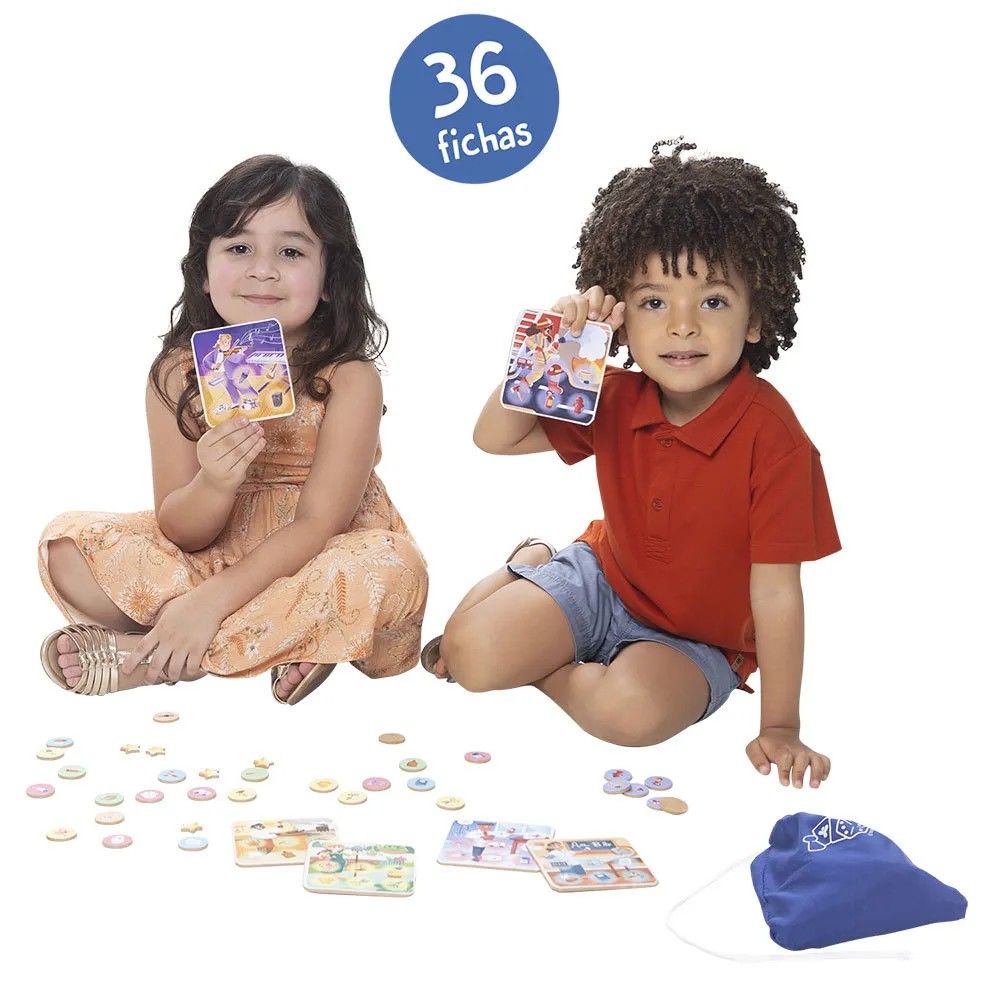 Jogo Bingo das Profissões - Toyster - Imagem 2