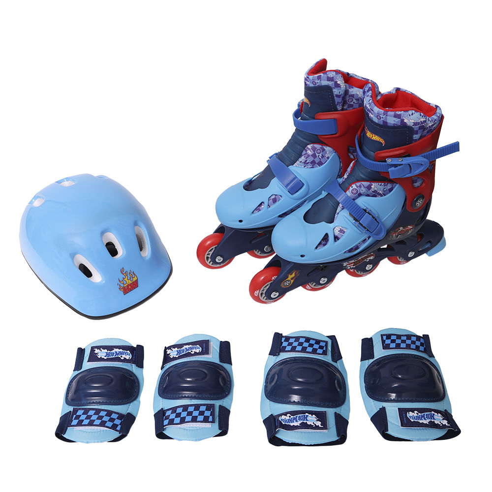 Hot Wheels Patins Ajustáveis 33 a 36 - Fun Divirta-se - Imagem 2