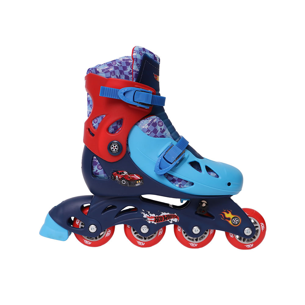 Hot Wheels Patins Ajustáveis 33 a 36 - Fun Divirta-se - Imagem 3