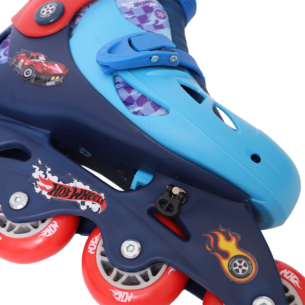 Hot Wheels Patins Ajustáveis 33 a 36 - Fun Divirta-se - Imagem 9