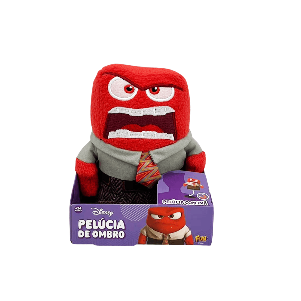 Disney Pelúcia Raiva de Ombro 10cm - Fun Divirta-se - Imagem 4
