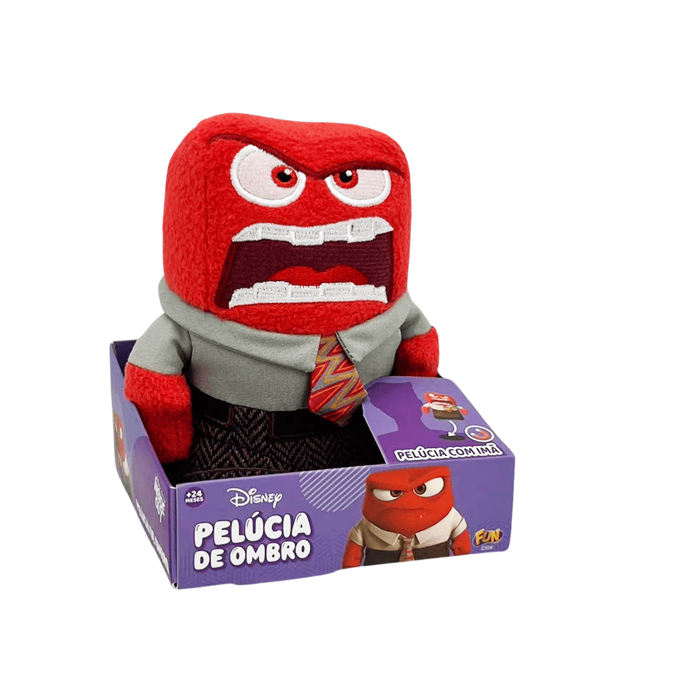 Disney Pelúcia Raiva de Ombro 10cm - Fun Divirta-se - Imagem 6