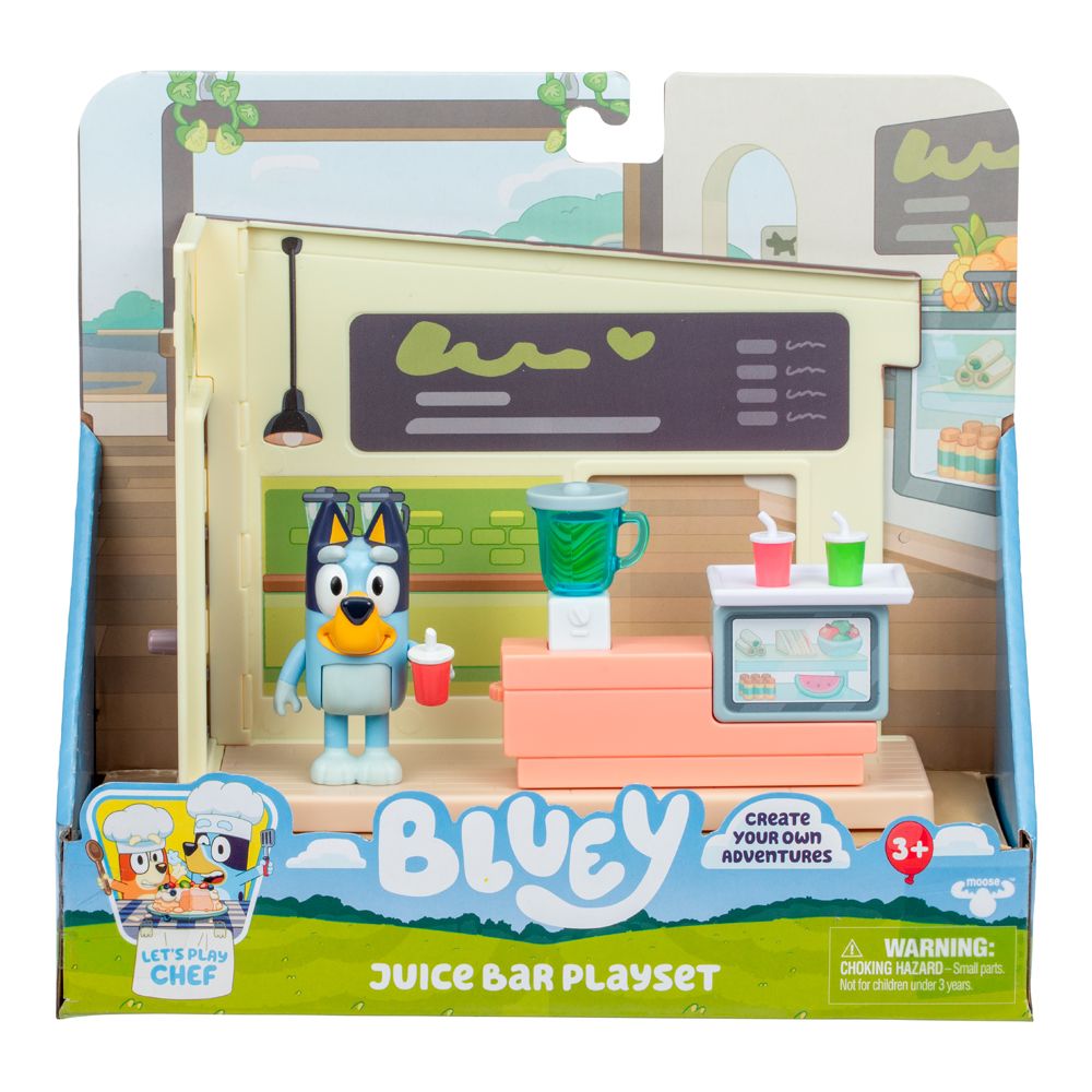 Bluey Mini Playset Bar de Suco - Candide - Imagem 3