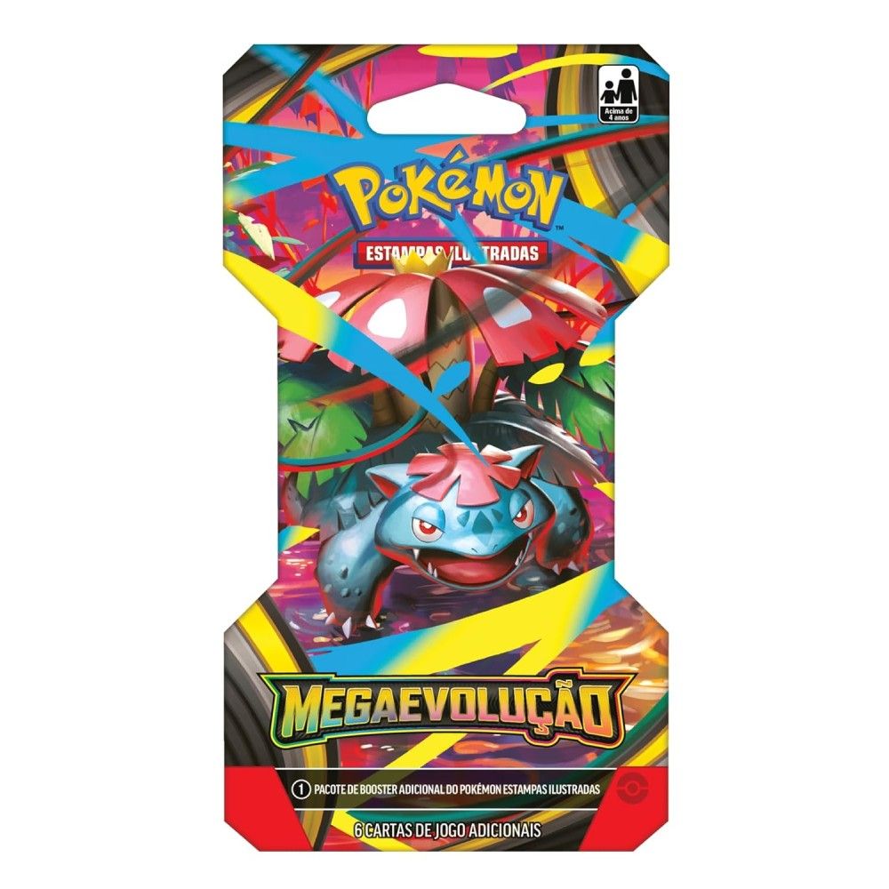 Pokémon Mega Evolução Blister Unitário - Copag - Imagem 4