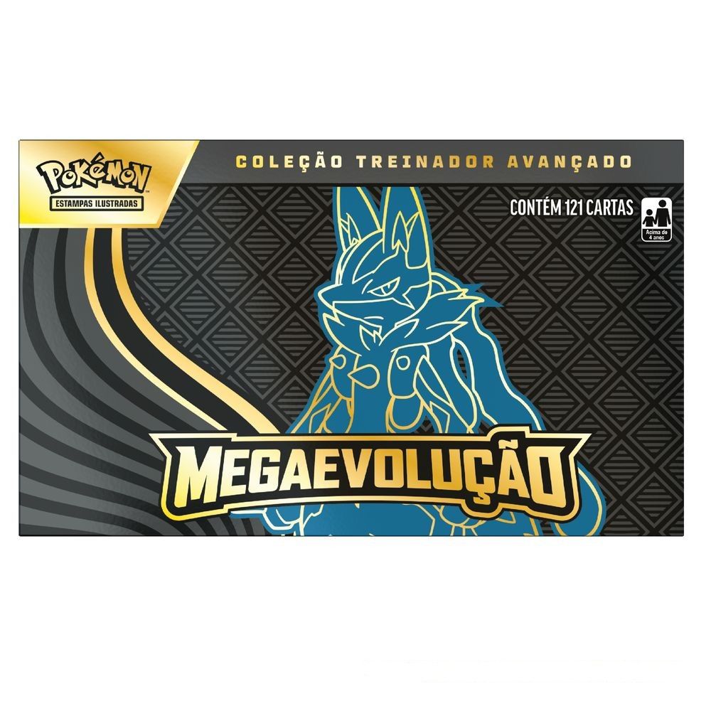 Pokémon Mega Evolução Treinador Avançado Riolu - Copag