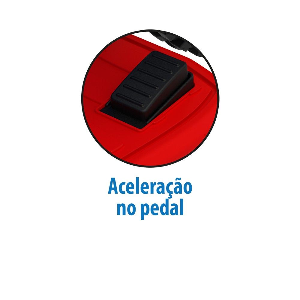 Moto Cross Elétrica 6V Azul - Bandeirante - Imagem 4