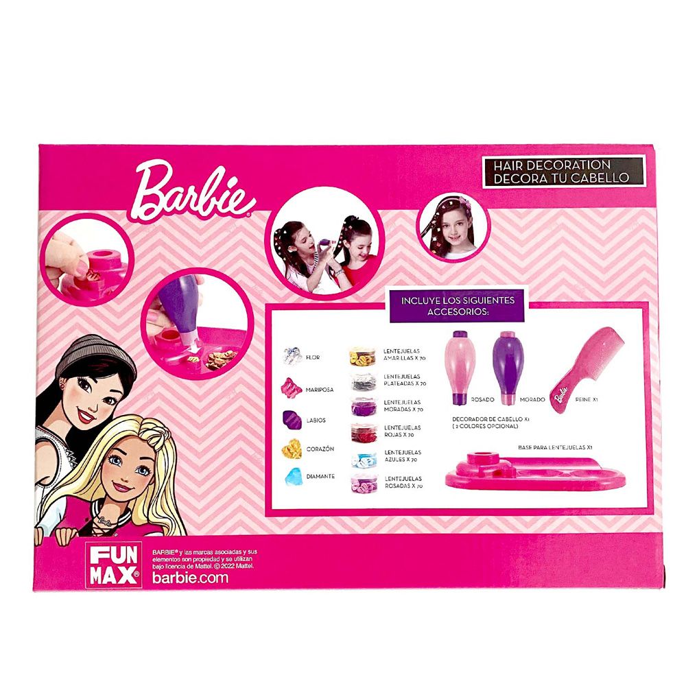 Barbie Kit de Cabelo com Aplicador - Fun Divirta-se - Imagem 4