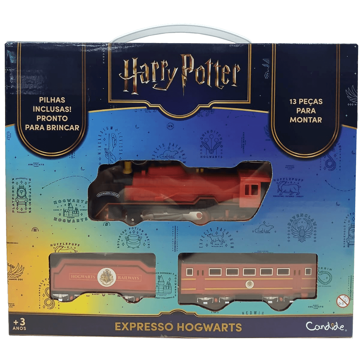 Ferrovia Mágica Harry Potter 13 Peças - Candide