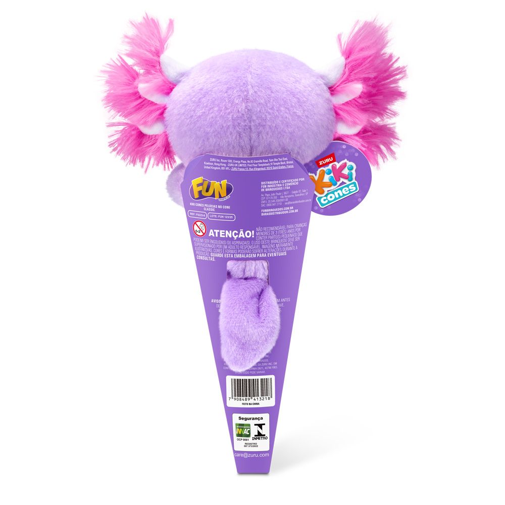 Kiki Cones Pelúcia no Cone Pip - Fun Divirta-se - Imagem 3